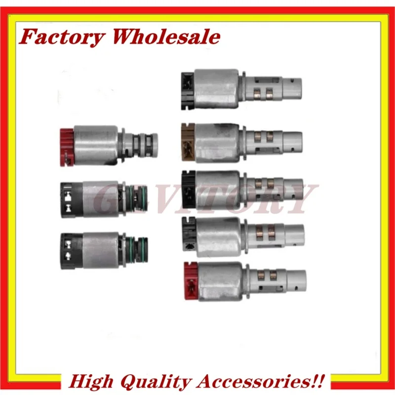 New 8PCS A6MF1 A6MF2 Auto Transmission Solenoid Valve KIT 2608150 46313-3B000 46313-3B073 463133B075 Suit For Hyundai Kia
New 8PCS A6MF1 A6MF2 Auto Transmission Solenoid Valve KIT 2608150 46313-3B000 46313-3B073 463133B075 Suit For Hyundai Kia