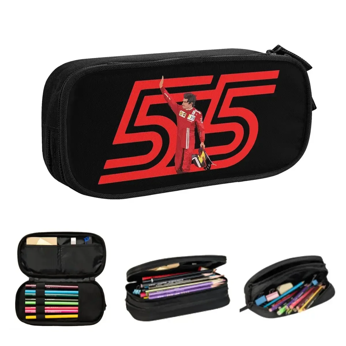Carlos Sainz 55 Pencil Cases Big Capacity Pen Bags Pen Box Pencil Pouch For Boys Girls Students Stationery School Office
Carlos Sainz 55 Pencil Cases Big Capacity Pen Bags Pen Box Pencil Pouch For Boys Girls Students Stationery School Office