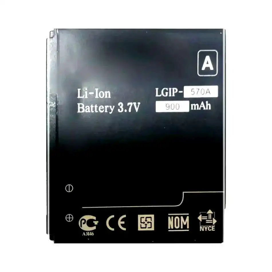 Lgip-570A Надежная сменная батарея для мобильного телефона 900 мАч, высокая совместимость для LG KC550 KC780 KF700 KP500 KX500 KC560 KV500
Lgip-570A Надежная сменная батарея для мобильного телефона 900 мАч, высокая совместимость для LG KC550 KC780 KF700 KP500 KX500 KC560 KV500
