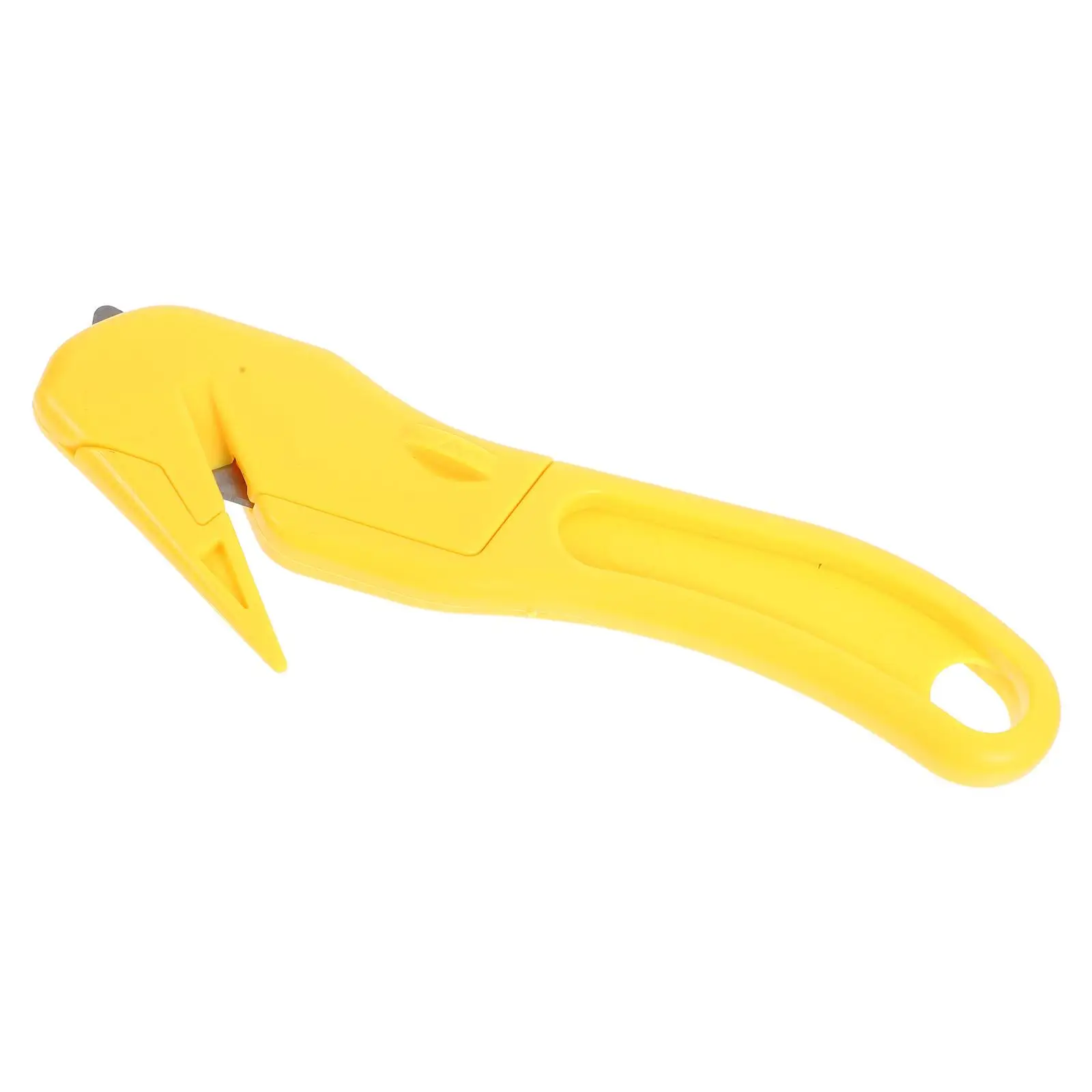 Yellow Safety Box Opener Portable Cord Plastic Steel Construction Hidden Blade Multifunctional Tool Letter Opener
Yellow Safety Box Opener Portable Cord Plastic Steel Construction Hidden Blade Multifunctional Tool Letter Opener