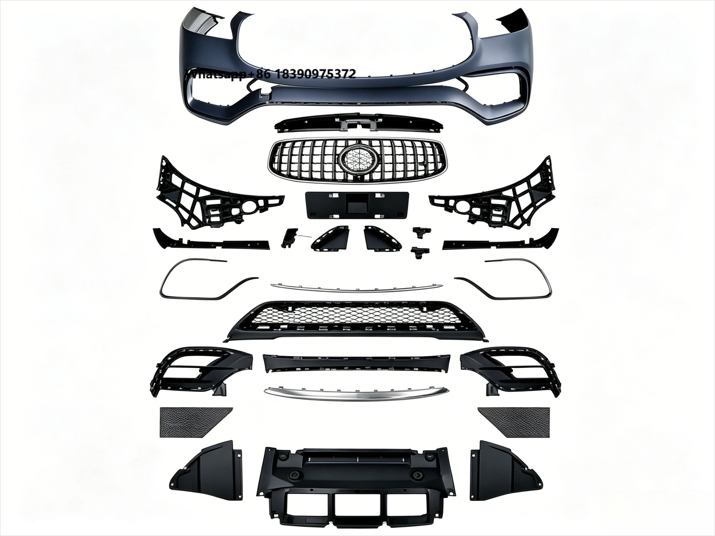 Wholesale Car Body Kits for GLS X167 2019 Onwards Convert to GLS63 AMG Look Front Bumper Rear Diffuser Grille Body Parts
Wholesale Car Body Kits for GLS X167 2019 Onwards Convert to GLS63 AMG Look Front Bumper Rear Diffuser Grille Body Parts
