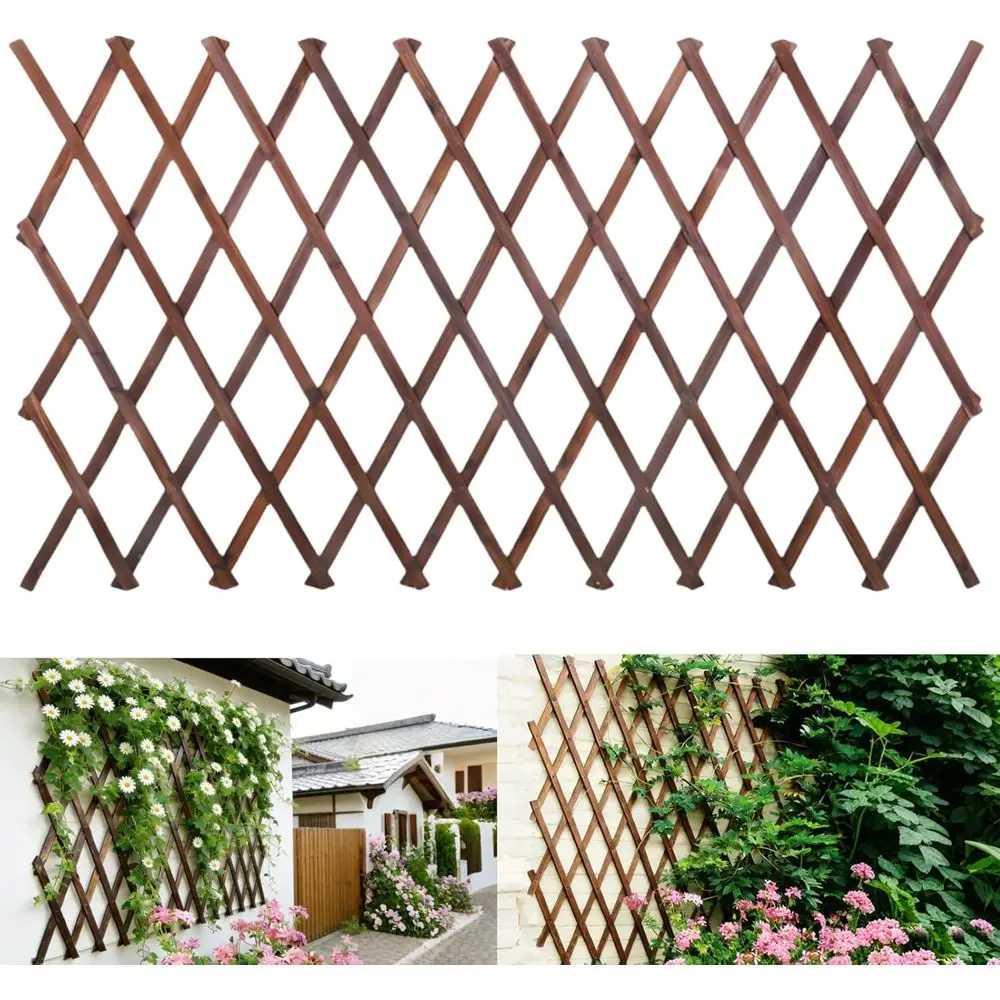 Expandable Garden Trellis, 38" x 89" Large Wooden Lattice ence Wall Panel Lattice Trellis or ClimPlants Outdoor Ivy Vine Rose Cl
Expandable Garden Trellis, 38" x 89" Large Wooden Lattice ence Wall Panel Lattice Trellis or ClimPlants Outdoor Ivy Vine Rose Cl