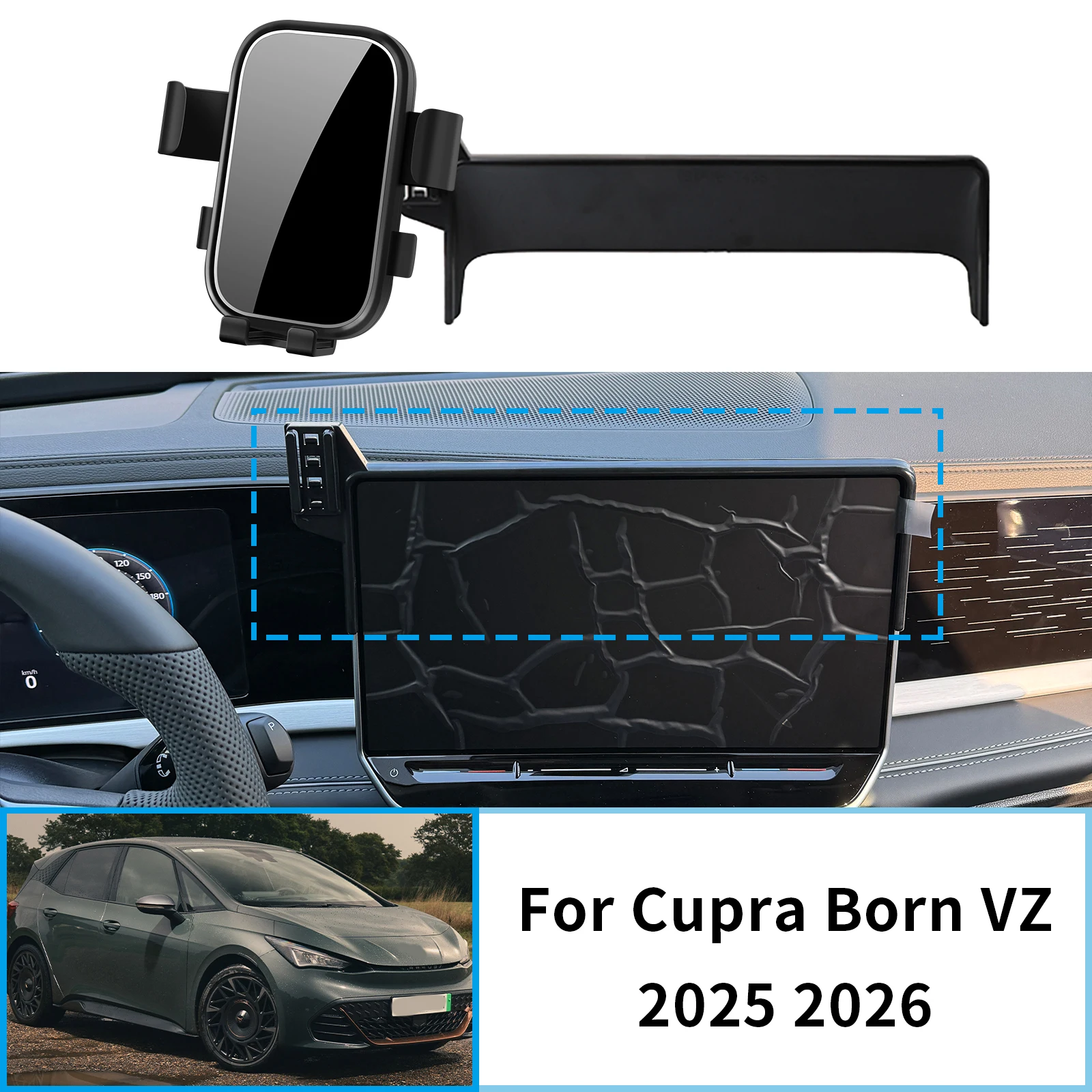 Car Mobile Phone Holder fit for Cupra Born VZ 2025 2026 12.9"inch Accessories GPS Bracket Navigation Stand Auto
Car Mobile Phone Holder fit for Cupra Born VZ 2025 2026 12.9"inch Accessories GPS Bracket Navigation Stand Auto