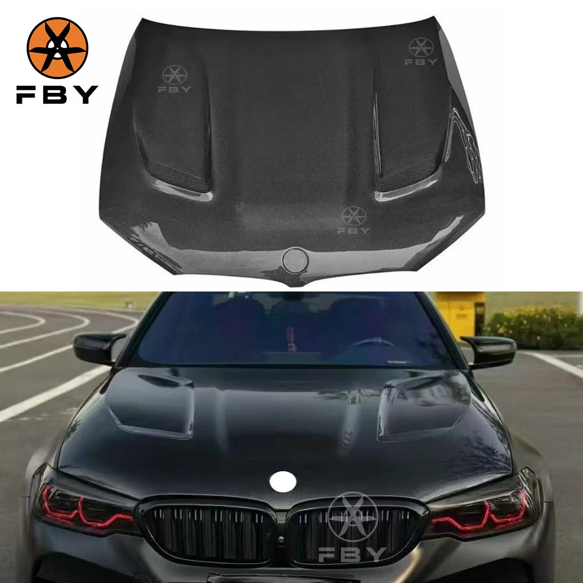 CS Style Garbon Fiber Front Hood for BMW 5 Series G30 F90 M5 Real Carbon Fiber Front Hood Good Fitment G30 F90 Engine Cover
CS Style Garbon Fiber Front Hood for BMW 5 Series G30 F90 M5 Real Carbon Fiber Front Hood Good Fitment G30 F90 Engine Cover