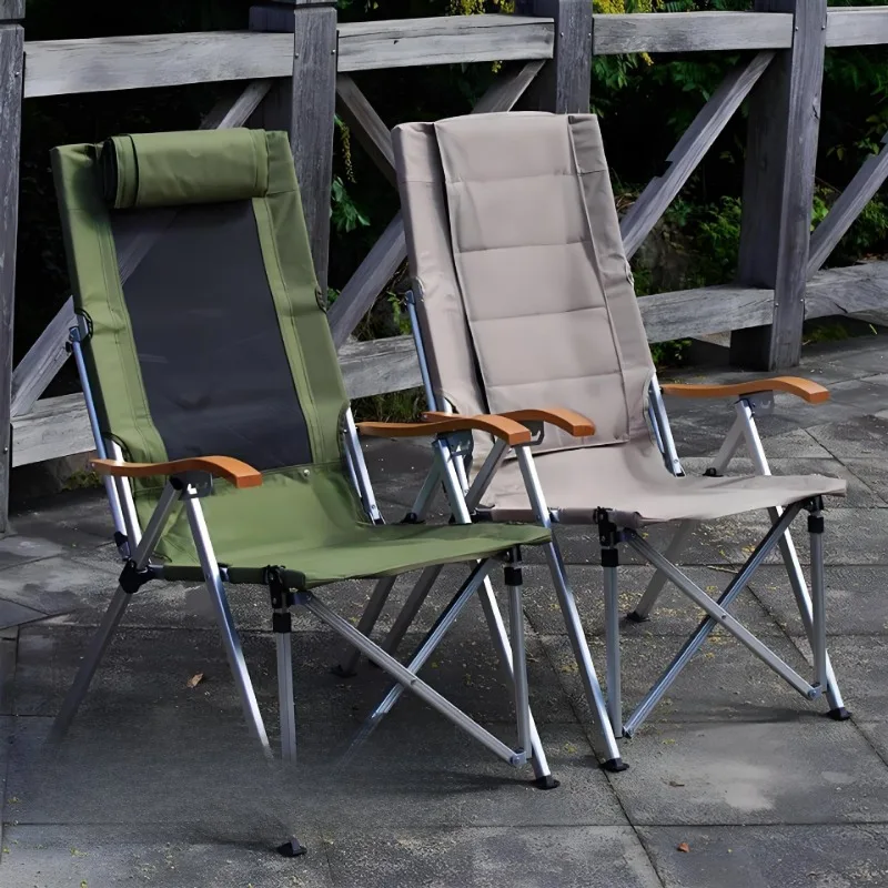 Outdoor camping folding chair Aluminum alloy recliner High back lunch break Four-gear adjustable pull-up chair
Outdoor camping folding chair Aluminum alloy recliner High back lunch break Four-gear adjustable pull-up chair