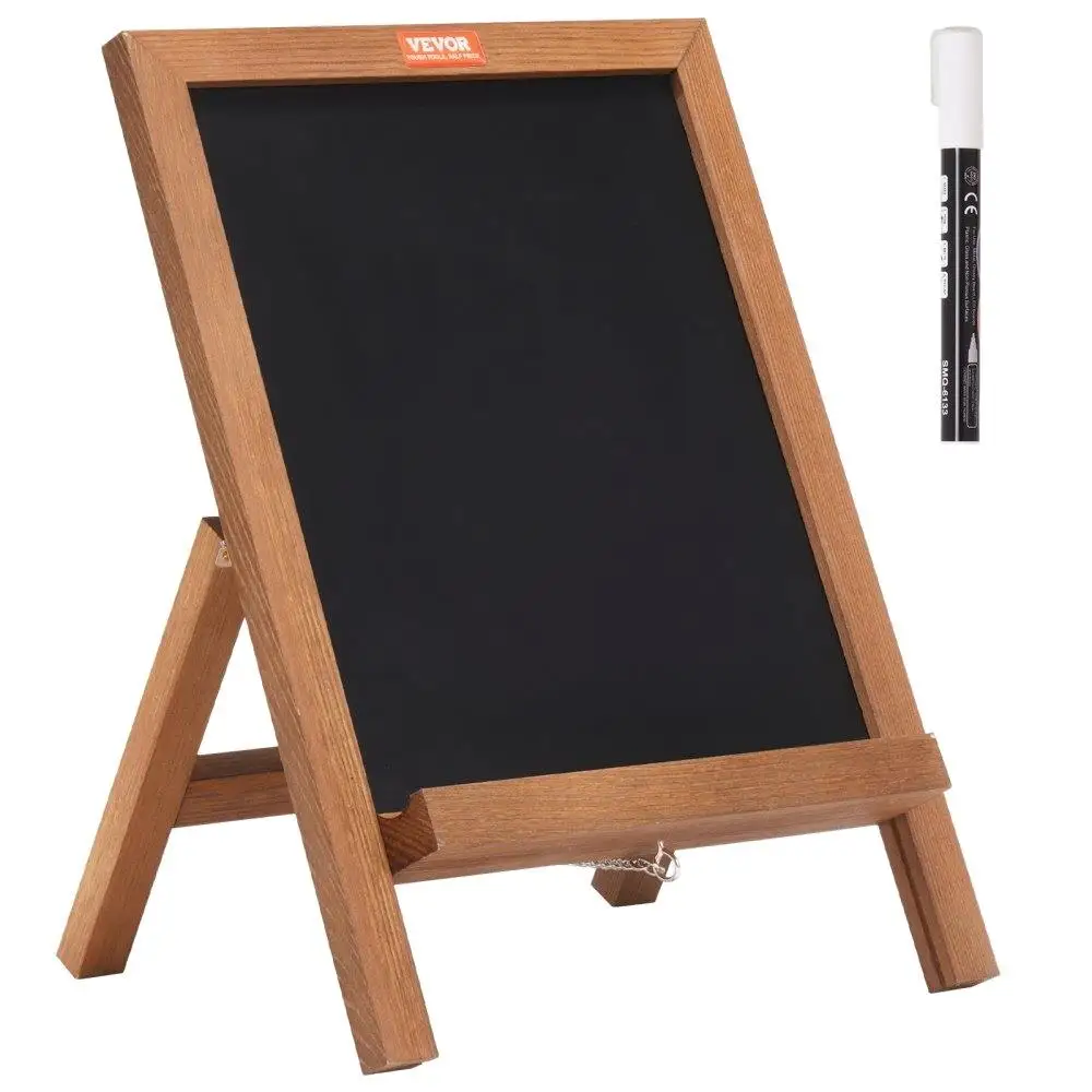 Tabletop Chalkboard Sign, Message Signs with Chalks, Freestanding Framed Memo Board, Vintage Wooden Magnetic Chalk Board,
Tabletop Chalkboard Sign, Message Signs with Chalks, Freestanding Framed Memo Board, Vintage Wooden Magnetic Chalk Board,
