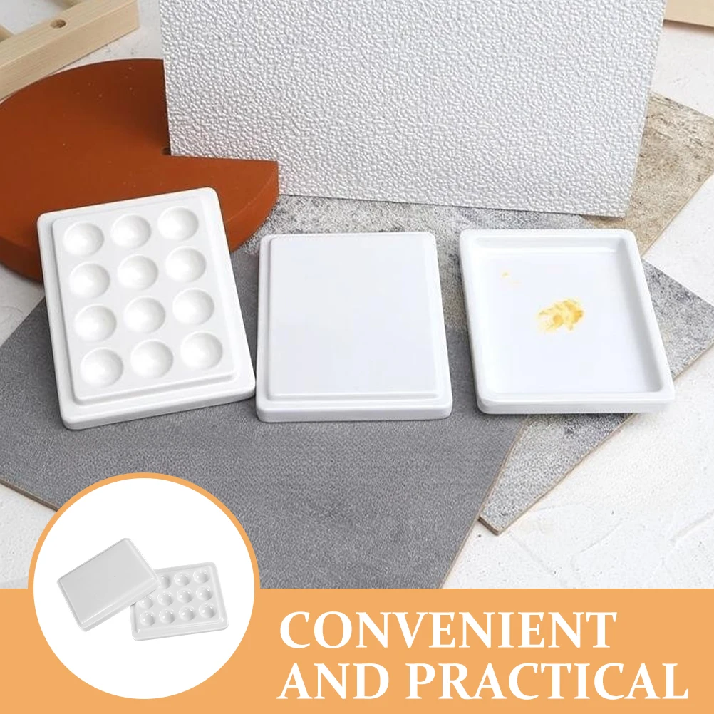 12 Wells Watercolor Palette Empty Paint Mixing Tray Lid Lightweight Plastic Compact Design for Artists Students Art
12 Wells Watercolor Palette Empty Paint Mixing Tray Lid Lightweight Plastic Compact Design for Artists Students Art