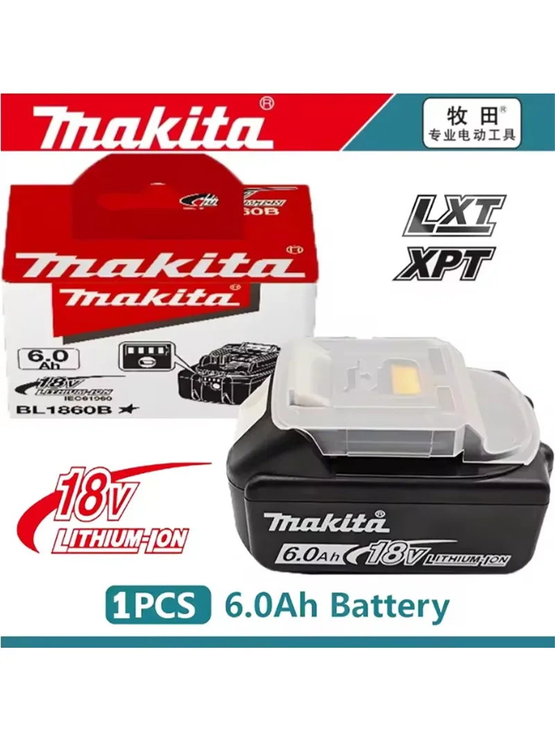 Original 18V Makita 6000mAh Rechargeable Lithium-ion Battery Charger and DTW700 DTD173 TWO04G DGA404 High-Quality Power Tool
Original 18V Makita 6000mAh Rechargeable Lithium-ion Battery Charger and DTW700 DTD173 TWO04G DGA404 High-Quality Power Tool