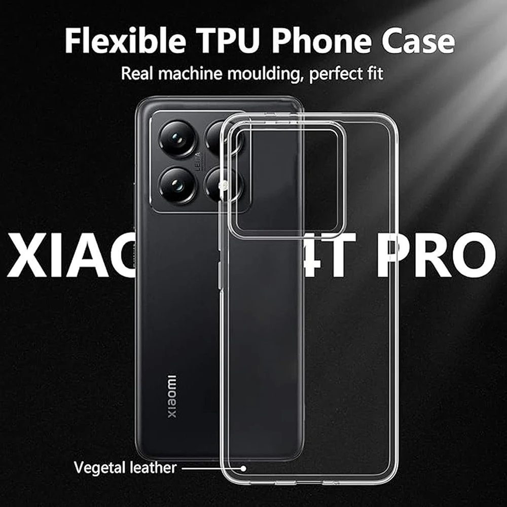 Silicone Soft Case For Xiaomi Mi 14T 14 13T 13 Pro Ultra Thin Clear Back Cover Shockproof Shell Xiomi 14 13 T Pro TPro Fundas
Silicone Soft Case For Xiaomi Mi 14T 14 13T 13 Pro Ultra Thin Clear Back Cover Shockproof Shell Xiomi 14 13 T Pro TPro Fundas