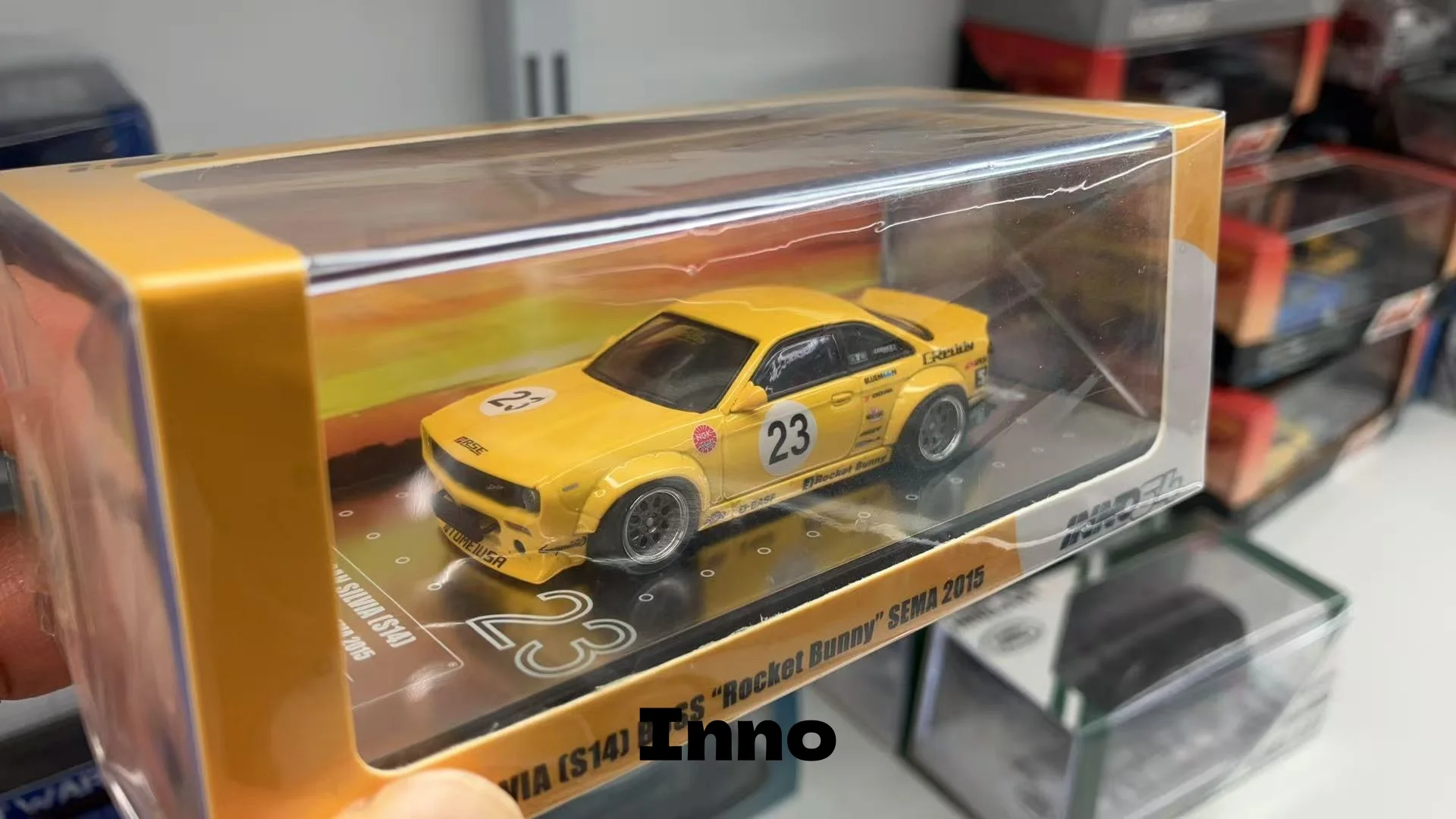 Inno 1:64 Silvia S14 Rocket Bunny Sema 2015 Diecast Model Car Alloy
Inno 1:64 Silvia S14 Rocket Bunny Sema 2015 Diecast Model Car Alloy
