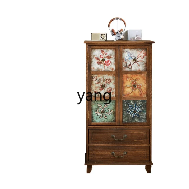LH painted chest, living room entrance multi-layer decorative cabinet, bedroom small apartment storage against the wall
LH painted chest, living room entrance multi-layer decorative cabinet, bedroom small apartment storage against the wall