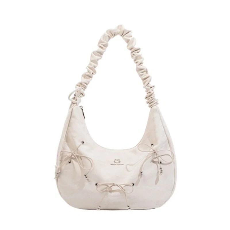 Hello Kitty Luxury Purse Handbag Women's Ruffled Large Capacity Cloud Bag Elegant Style Single Shoulder Crossbody
Hello Kitty Luxury Purse Handbag Women's Ruffled Large Capacity Cloud Bag Elegant Style Single Shoulder Crossbody