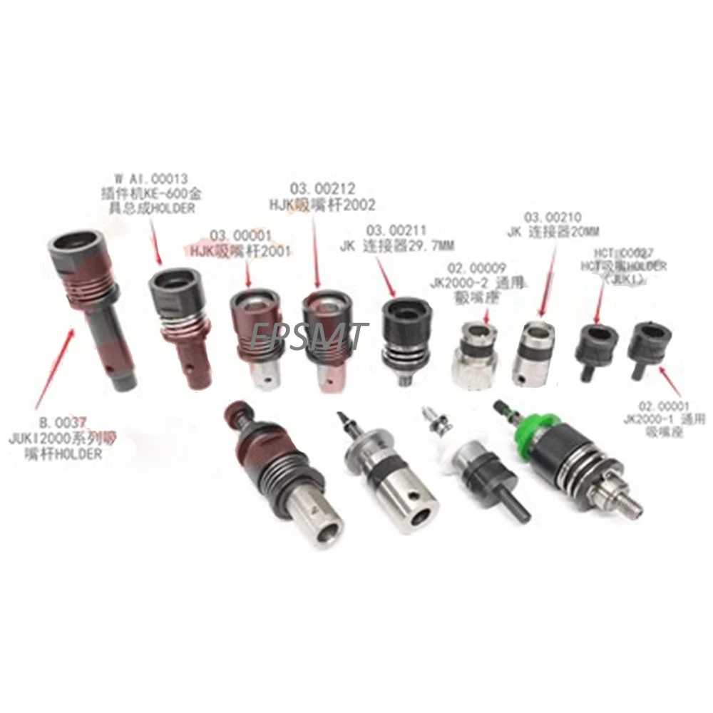 SMT Machine Nozzle Holder JUKI Connector Nozzle Short Rod Long Rod Z Shaft SMT Labeling Machine Custom Nozzle Holder Connector
SMT Machine Nozzle Holder JUKI Connector Nozzle Short Rod Long Rod Z Shaft SMT Labeling Machine Custom Nozzle Holder Connector