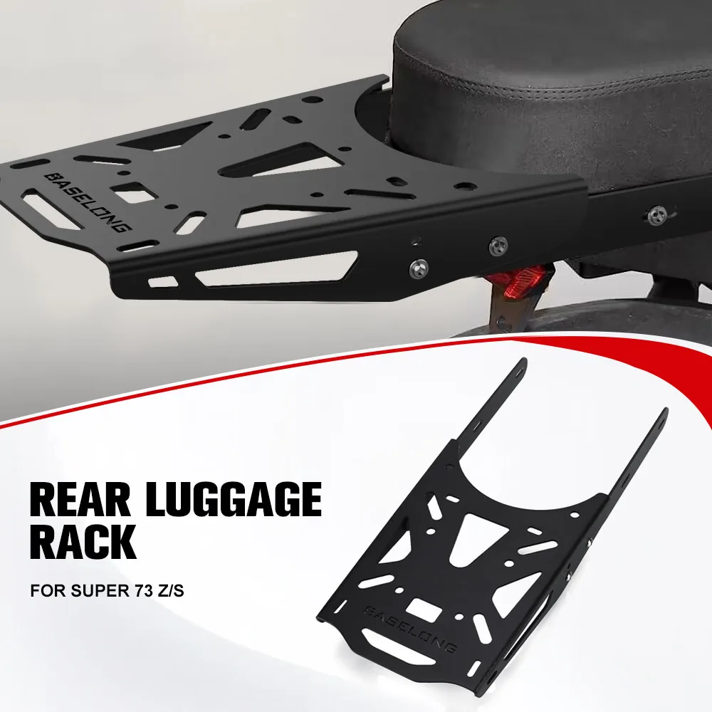 Motorcycle Rear Case Bracket Saddlebag FOR Super 73 Z/S Panniers Rack Carrier Shelf Top Box Luggage Holder Support Accessories
Motorcycle Rear Case Bracket Saddlebag FOR Super 73 Z/S Panniers Rack Carrier Shelf Top Box Luggage Holder Support Accessories
