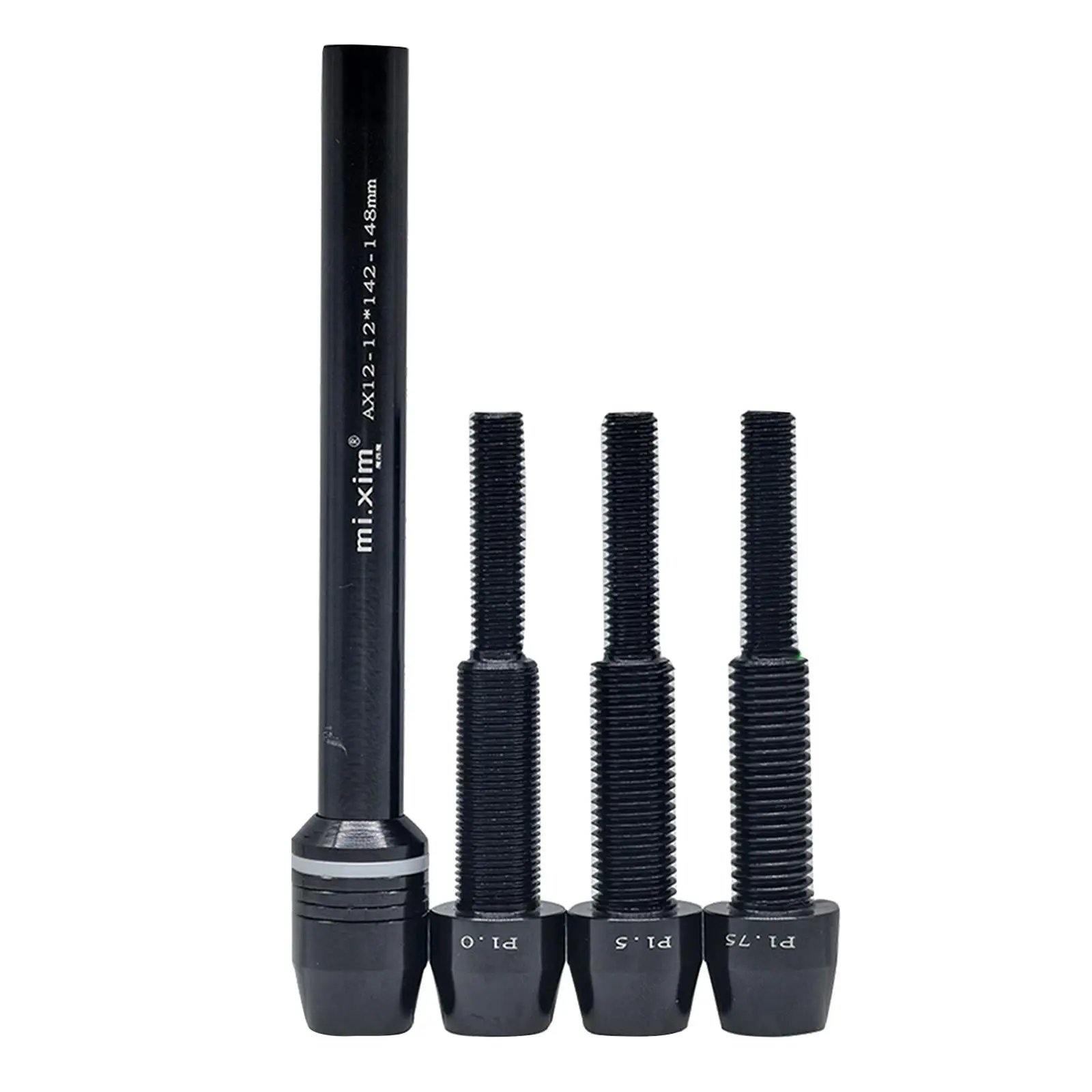 Велосипедная сквозная ось 12 мм P1.0/P1.5/P1.75, прочная замена для ремонта, быстроразъемный шлейф из алюминиевого сплава для поездок в помещении