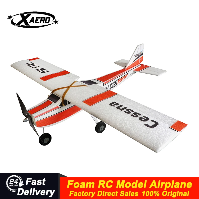 XAERO EPP Cessna-style RC Trainer Plane - Beginner-Friendly Foam Fixed Wing Aircraft Ready to Fly for New Pilots
XAERO EPP Cessna-style RC Trainer Plane - Beginner-Friendly Foam Fixed Wing Aircraft Ready to Fly for New Pilots