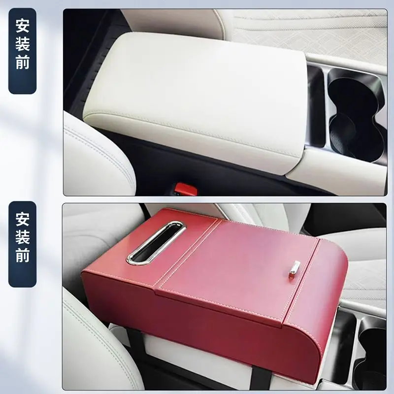For Audi Q4Q5 car multi-function armrest cover storage box tissue box heightening pad car products
For Audi Q4Q5 car multi-function armrest cover storage box tissue box heightening pad car products