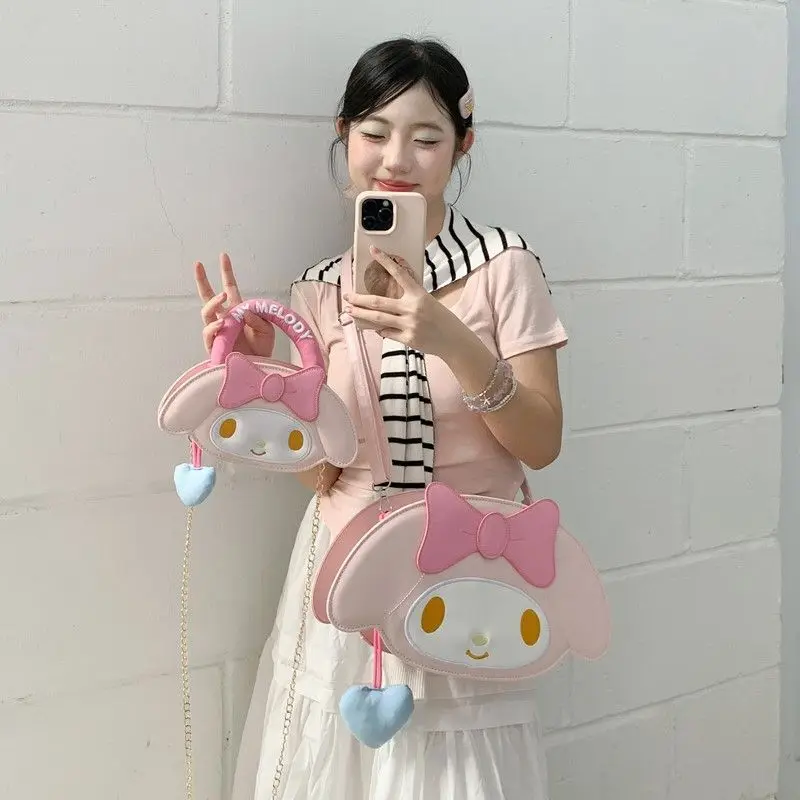 Anime Cute Cartoon Sanrio Melody Schoolgirl Lolita Handbag Crossbody Bag Backpack for Teen Girls Fashionable Casual Daily Girl
Anime Cute Cartoon Sanrio Melody Schoolgirl Lolita Handbag Crossbody Bag Backpack for Teen Girls Fashionable Casual Daily Girl