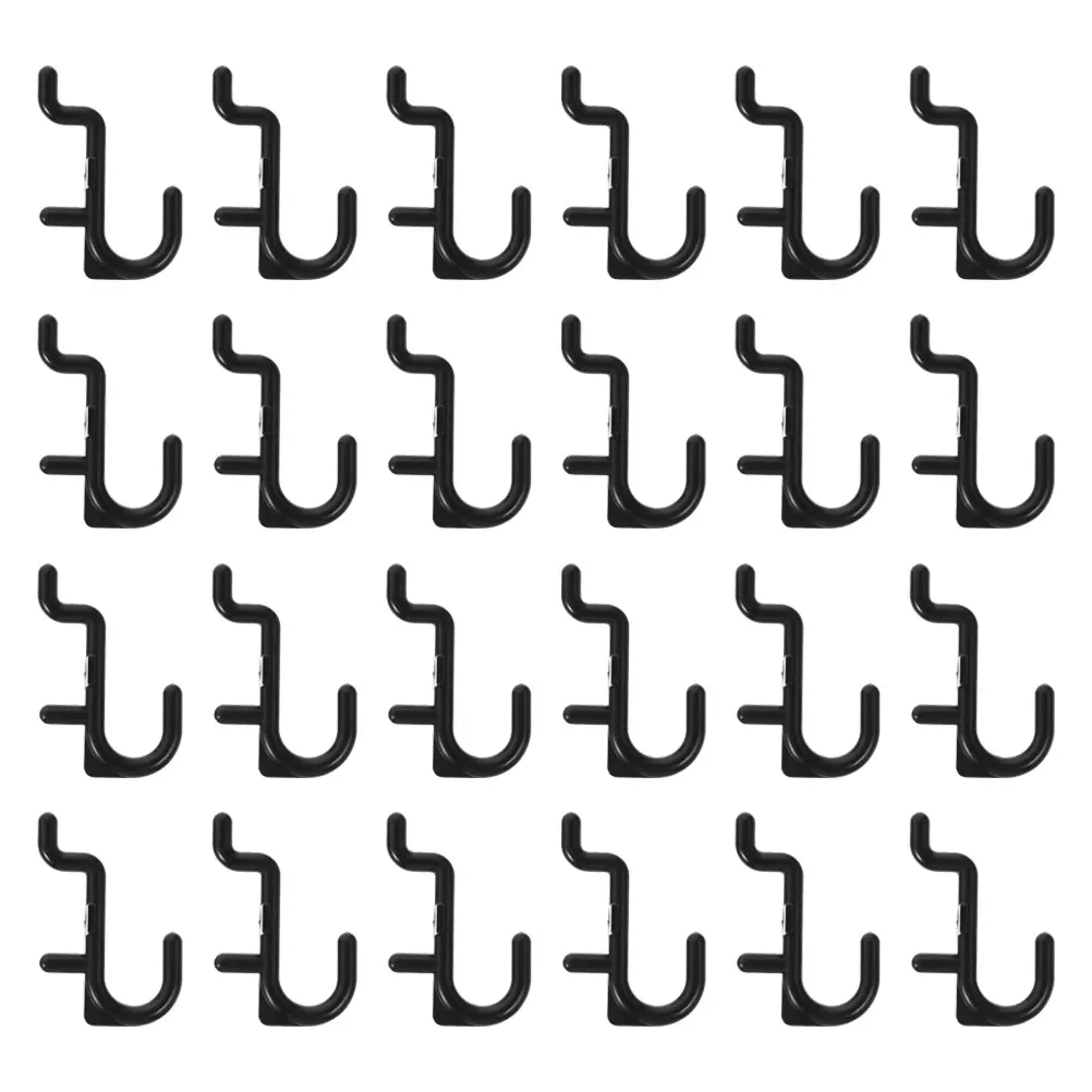 40 pcs Pegboard Hooks Hole Plate Hangers Tool Shelf Storage Wall Plastic Holders Organizers For Garage Workshop
40 pcs Pegboard Hooks Hole Plate Hangers Tool Shelf Storage Wall Plastic Holders Organizers For Garage Workshop
