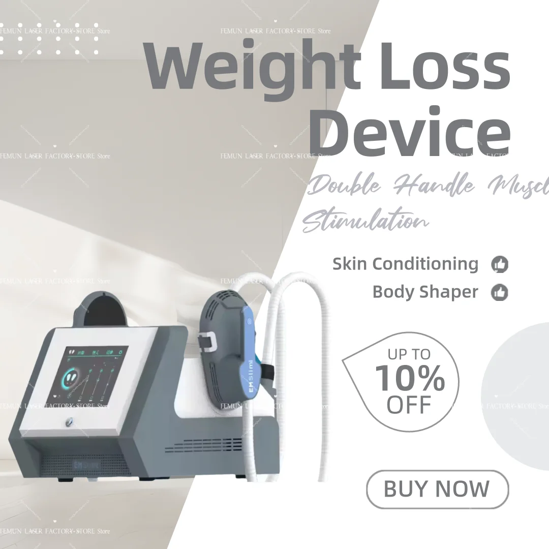 HI-EMT NOVA NEO Emslim RF Muscle Building Body Contouring Device Dual Handle Electromagnetic Weight Loss Fat Burning Tool
HI-EMT NOVA NEO Emslim RF Muscle Building Body Contouring Device Dual Handle Electromagnetic Weight Loss Fat Burning Tool