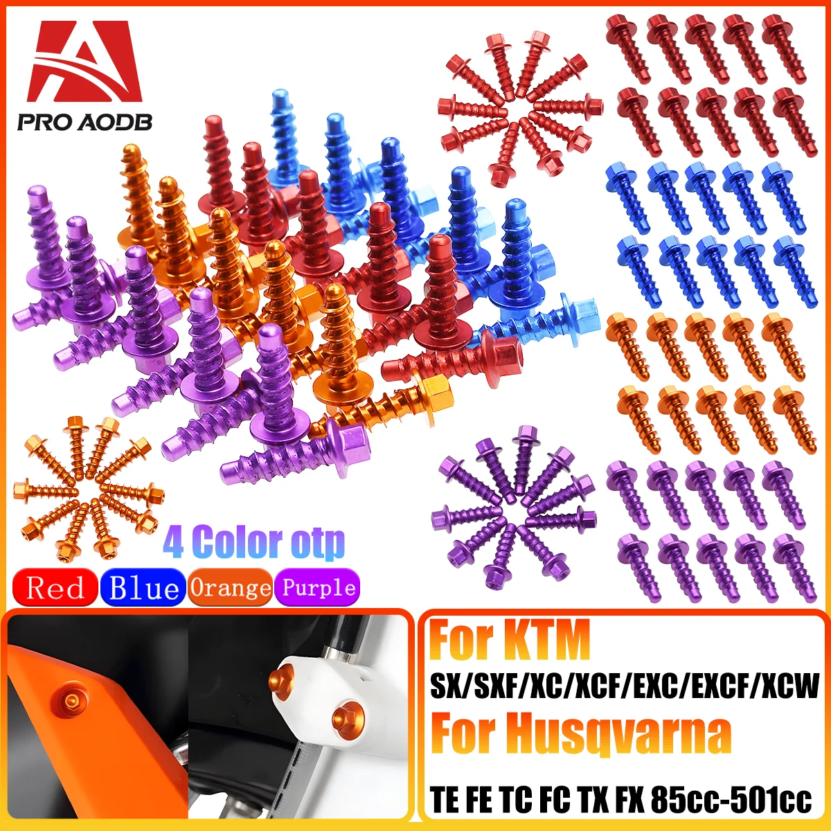 10Pcs CNC motorcycle modification accessories Body tapping screw bolt kit For KTM SX SXF XC XCW XCF EXCF 125-530 2004-2021 2023
10Pcs CNC motorcycle modification accessories Body tapping screw bolt kit For KTM SX SXF XC XCW XCF EXCF 125-530 2004-2021 2023