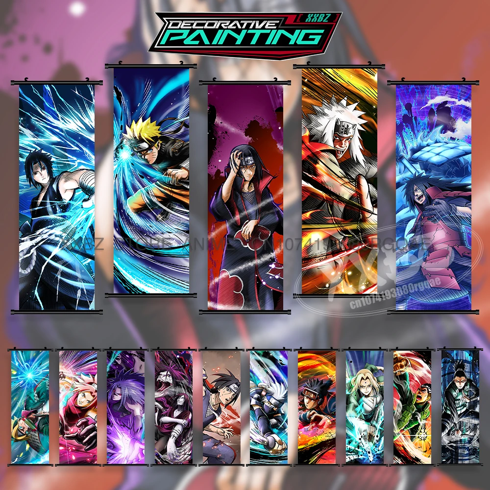 Naruto Scrolls Picture Uchiha Itachi Canvas Wall Art Hatake Kakashi Anime Home Decoration Posters Uchiha Sasuke Hanging Painting
Naruto Scrolls Picture Uchiha Itachi Canvas Wall Art Hatake Kakashi Anime Home Decoration Posters Uchiha Sasuke Hanging Painting