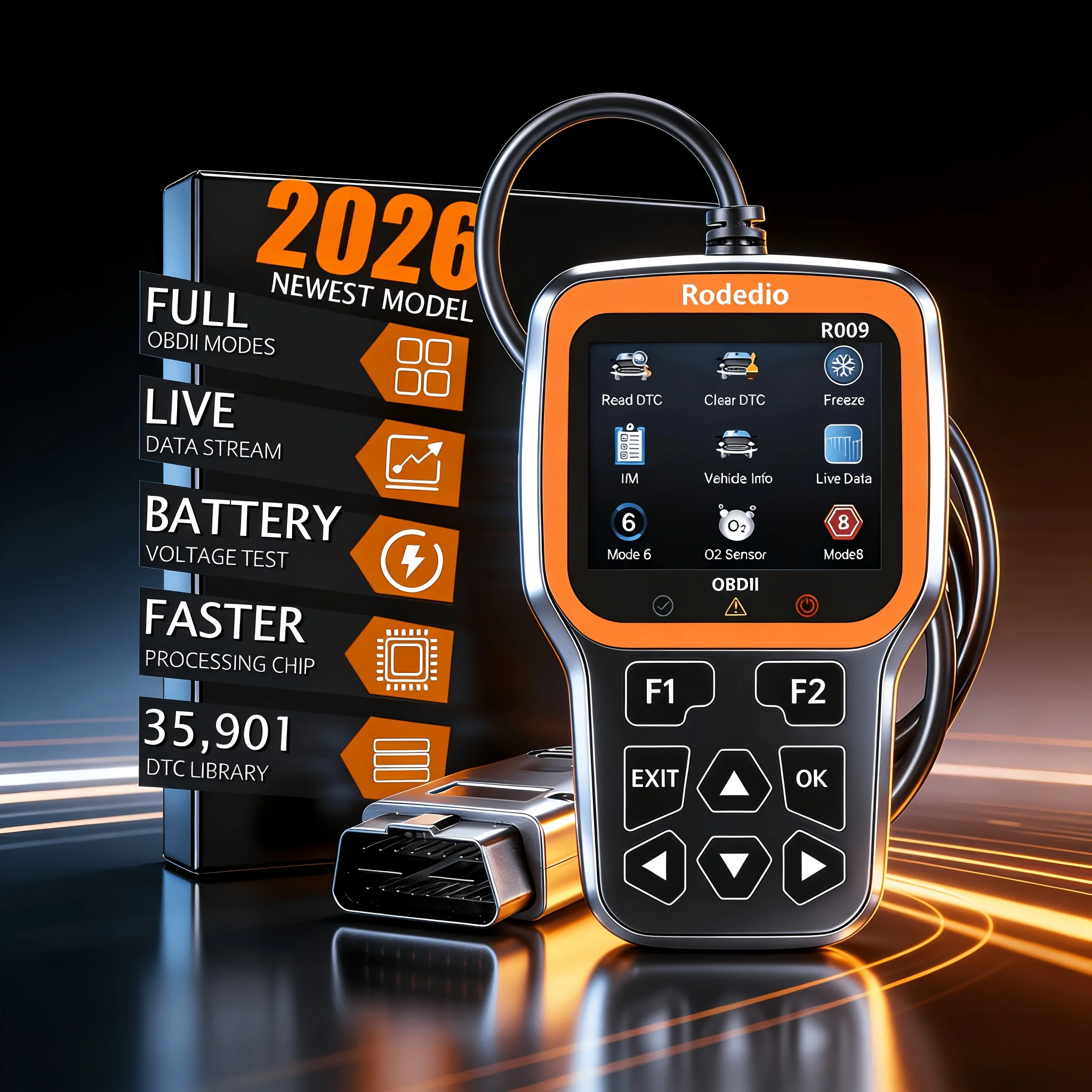 Car Obd2 Scanner Diagnostic Tool Code Reader Engine Fault Code Reader Scanner Can Diagnose All Obd Ii Protocol Cars since 1996
Car Obd2 Scanner Diagnostic Tool Code Reader Engine Fault Code Reader Scanner Can Diagnose All Obd Ii Protocol Cars since 1996