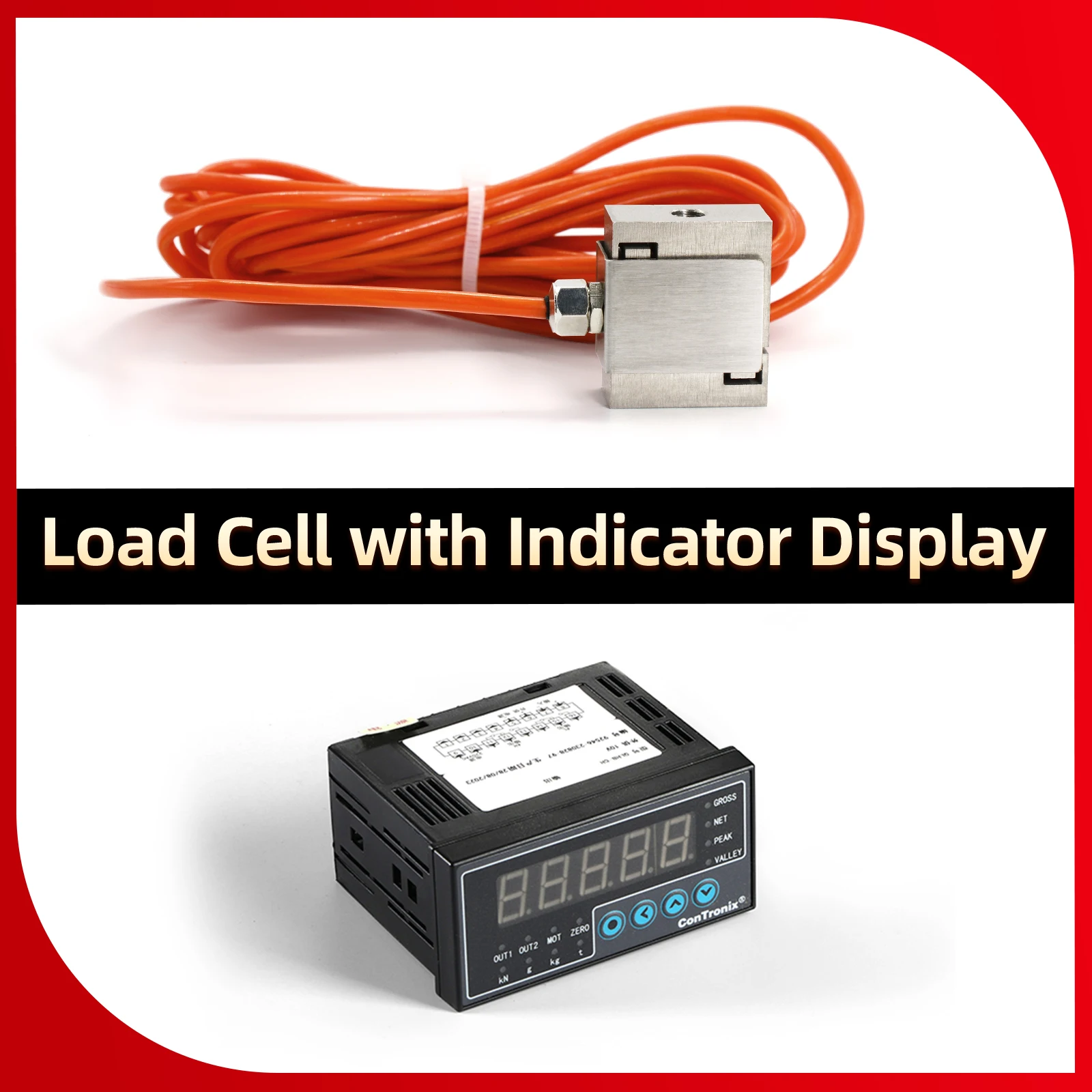 Micro S type Load Cell Sensor+Indicator Display,Test the tensile force and compressive force,High Precision Weighing Sensor
Micro S type Load Cell Sensor+Indicator Display,Test the tensile force and compressive force,High Precision Weighing Sensor