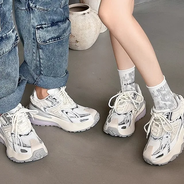 Silver Dragon Breathable Leather Dad Shoes Women's Sporty Cool Casual Shoes Sweet Style Low Top round Toe Polyurethane Outsole
Silver Dragon Breathable Leather Dad Shoes Women's Sporty Cool Casual Shoes Sweet Style Low Top round Toe Polyurethane Outsole
