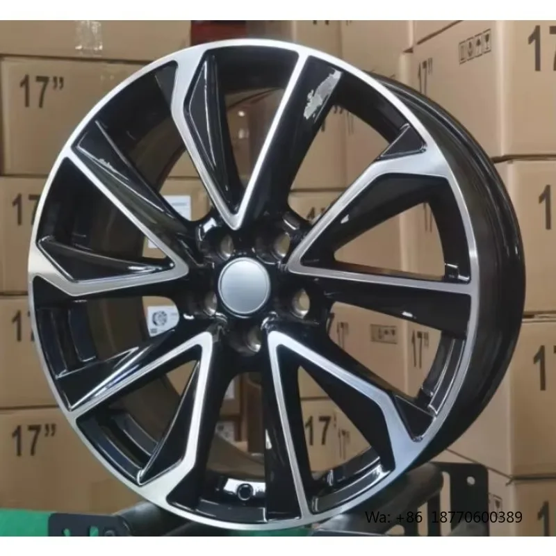 17 18 Inch 7.5 8.0j 5*114.3 Black Aluminum Alloy Casting Passenger Car Wheels Hub Rims for Toyota Corolla 2019-2021
17 18 Inch 7.5 8.0j 5*114.3 Black Aluminum Alloy Casting Passenger Car Wheels Hub Rims for Toyota Corolla 2019-2021