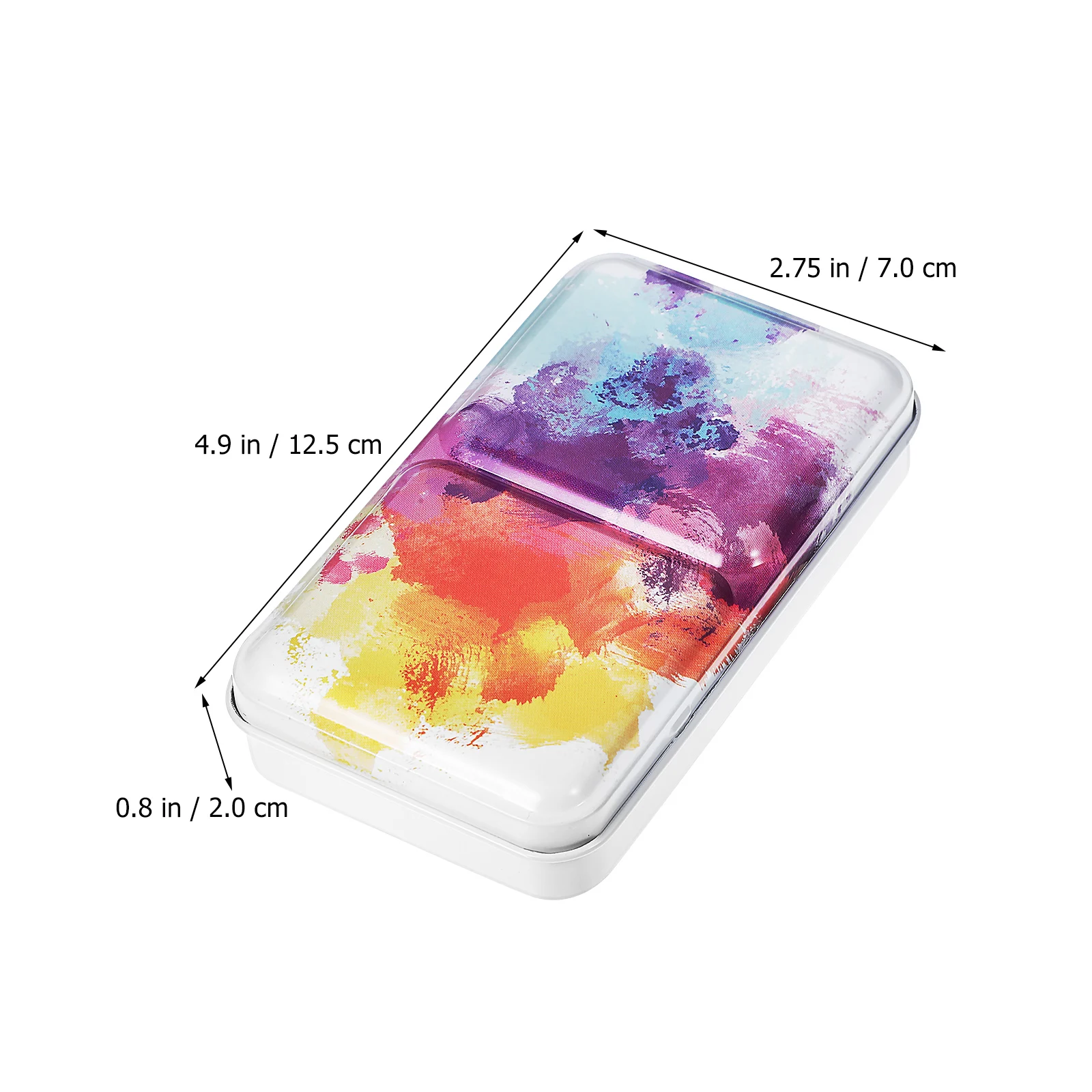 Watercolor Palette 20 Grids Iron Box Compact Lightweight Travel Empty Paint Box Watercolor Case Mixing Art Supplies
Watercolor Palette 20 Grids Iron Box Compact Lightweight Travel Empty Paint Box Watercolor Case Mixing Art Supplies