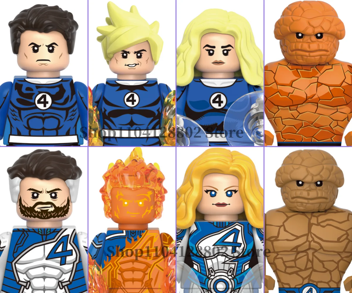 G0146-2025 New Marvel brick toys Mister Fantastic Human Torch children's MINI building block toys holiday party gifts doll toys
G0146-2025 New Marvel brick toys Mister Fantastic Human Torch children's MINI building block toys holiday party gifts doll toys
