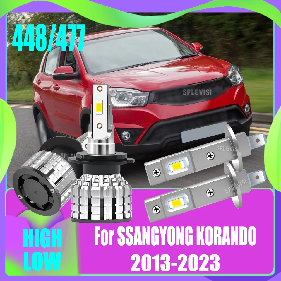 Car Light LED Headlights Brighter Than Halogens For SSANGYONG KORANDO 2013 2014 2015 2016 2017 2018 2019 2020 2021 2022 2023
Car Light LED Headlights Brighter Than Halogens For SSANGYONG KORANDO 2013 2014 2015 2016 2017 2018 2019 2020 2021 2022 2023