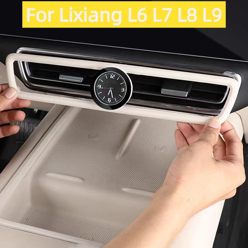 For Lixiang L6 L7 L8 L9 Central Control Luminous Clock Interior Styling Modification Accessories
For Lixiang L6 L7 L8 L9 Central Control Luminous Clock Interior Styling Modification Accessories