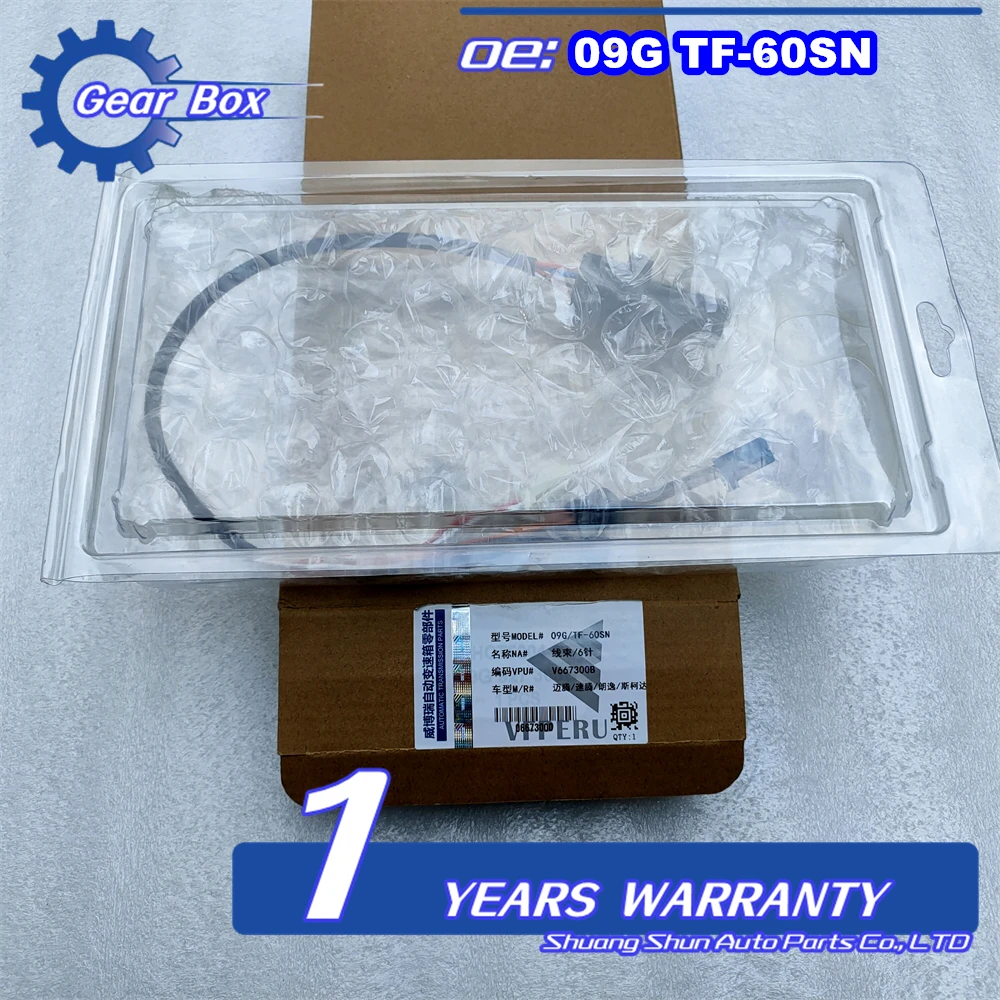 Brand new 09G TF-60SN 6-speed automatic gearbox 6-pin internal harness 09G927363 for Volkswagen Skoda
Brand new 09G TF-60SN 6-speed automatic gearbox 6-pin internal harness 09G927363 for Volkswagen Skoda