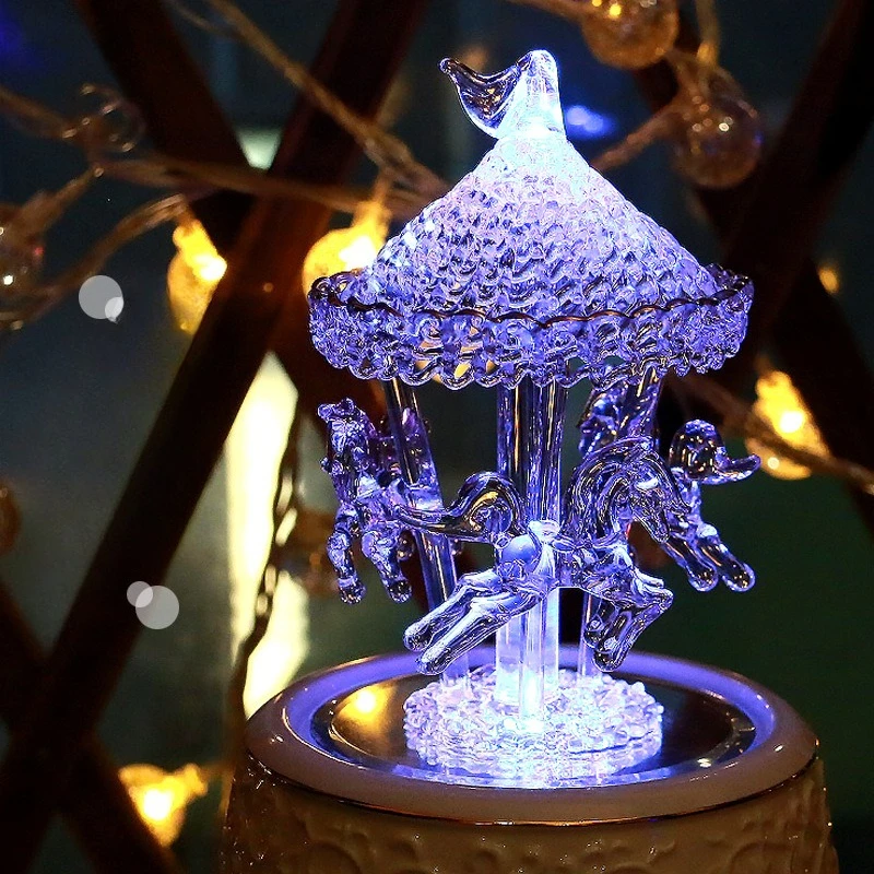 Charming Christmas Music Box - Spinning Carousel & Glowing Crystal Glass - Unique Gift Idea Support Dropshipping
Charming Christmas Music Box - Spinning Carousel & Glowing Crystal Glass - Unique Gift Idea Support Dropshipping
