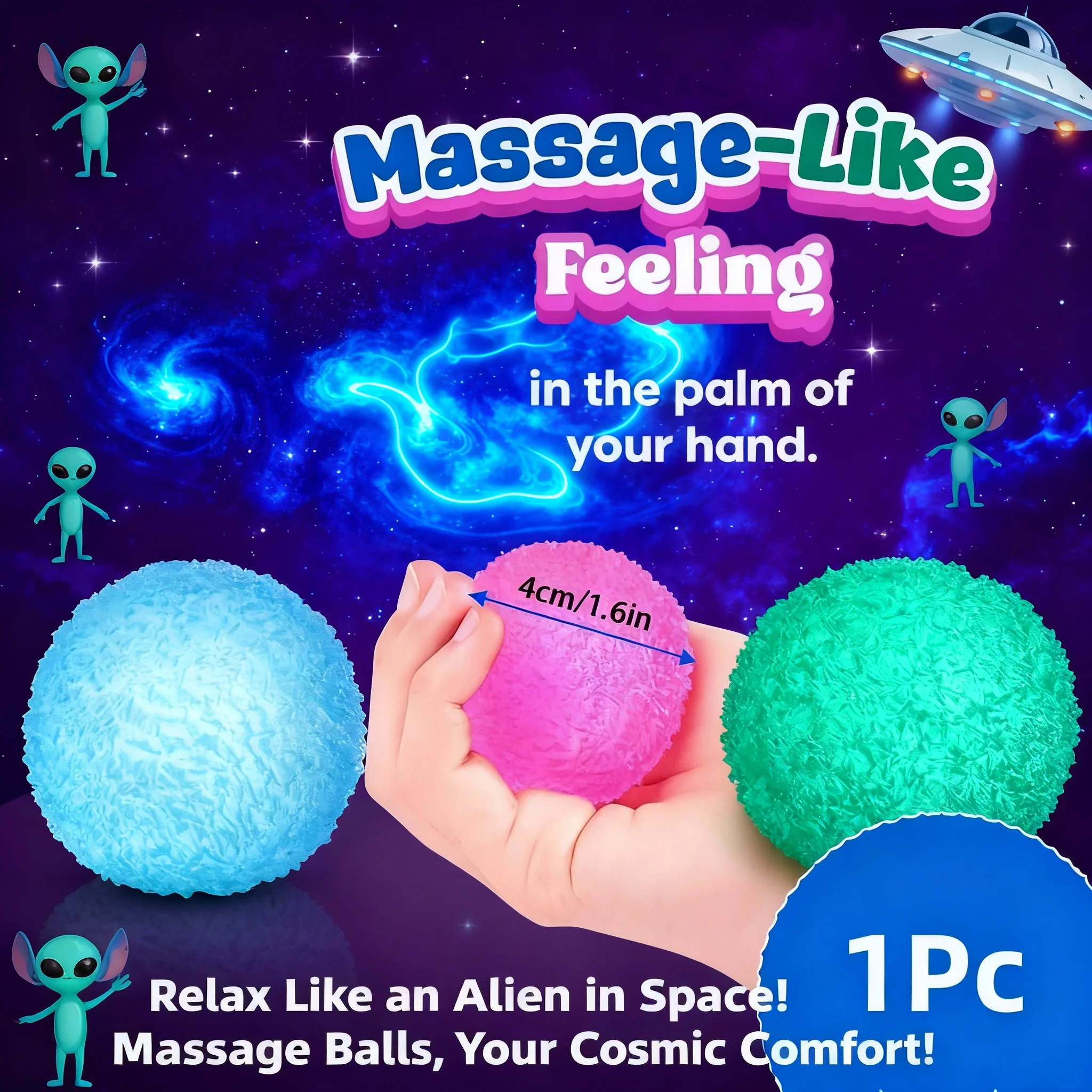 Multicolor Squishy Ice Ball Texture Squeeze Toy 1Pc Soft Pinch Pop Fidget for Kids Adults Children Halloween Christmas Gifts
Multicolor Squishy Ice Ball Texture Squeeze Toy 1Pc Soft Pinch Pop Fidget for Kids Adults Children Halloween Christmas Gifts