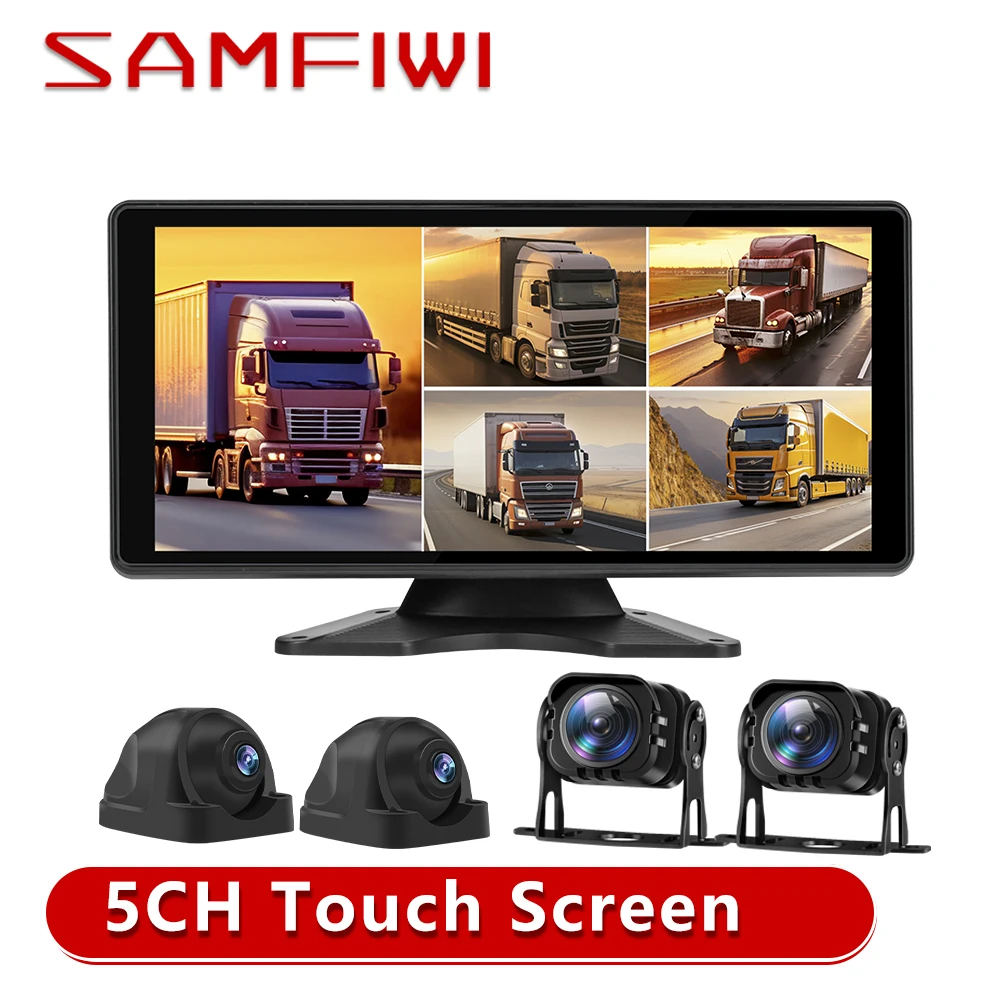 10.36 inch 5CH IPS Touch Split Screen AHD Car Monitor Bluetooth Mobile Phone Cast with Parking Video Recorder
10.36 inch 5CH IPS Touch Split Screen AHD Car Monitor Bluetooth Mobile Phone Cast with Parking Video Recorder