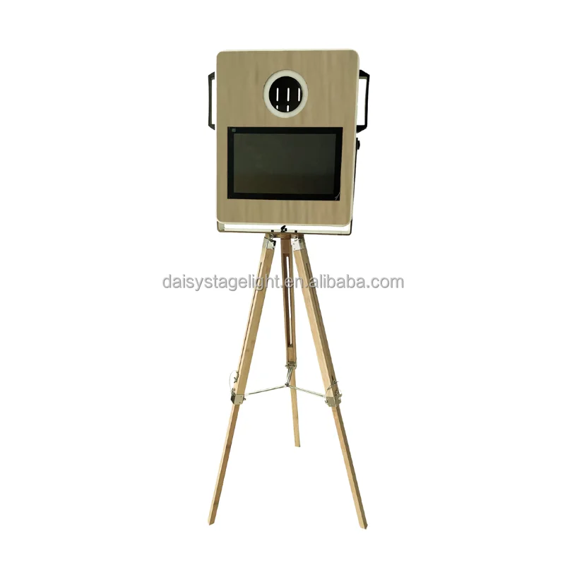 Hot sell Vintage Wooden Photo Booth with 15.6-inch Touch Screen and Party Lighting for Festive Weddings Parties Events
Hot sell Vintage Wooden Photo Booth with 15.6-inch Touch Screen and Party Lighting for Festive Weddings Parties Events