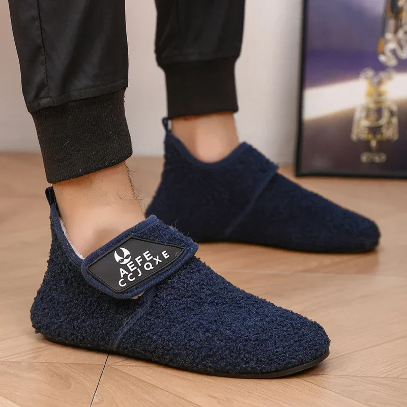 YRZL/мужская удобная обувь, зимняя повседневная обувь без шнуровки с высоким берцем, теплая легкая нескользящая хлопковая обувь для модных кроссовок
YRZL/мужская удобная обувь, зимняя повседневная обувь без шнуровки с высоким берцем, теплая легкая нескользящая хлопковая обувь для модных кроссовок