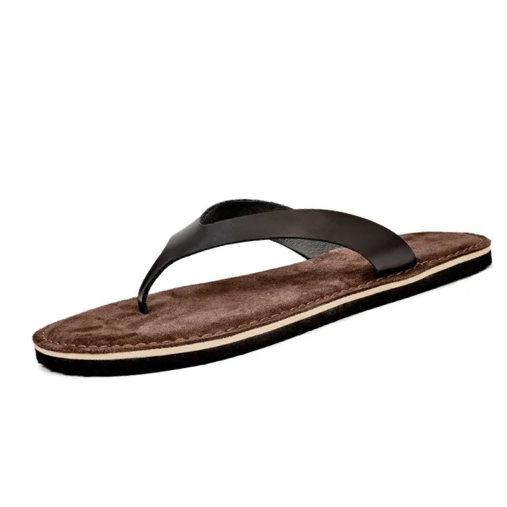 Mens Genuine Leather Fashion Flip Flops Luxury Handmade Quality 2026 Summer New Cow Suede Outdoor Beach Man Slippers Shoes
Mens Genuine Leather Fashion Flip Flops Luxury Handmade Quality 2026 Summer New Cow Suede Outdoor Beach Man Slippers Shoes