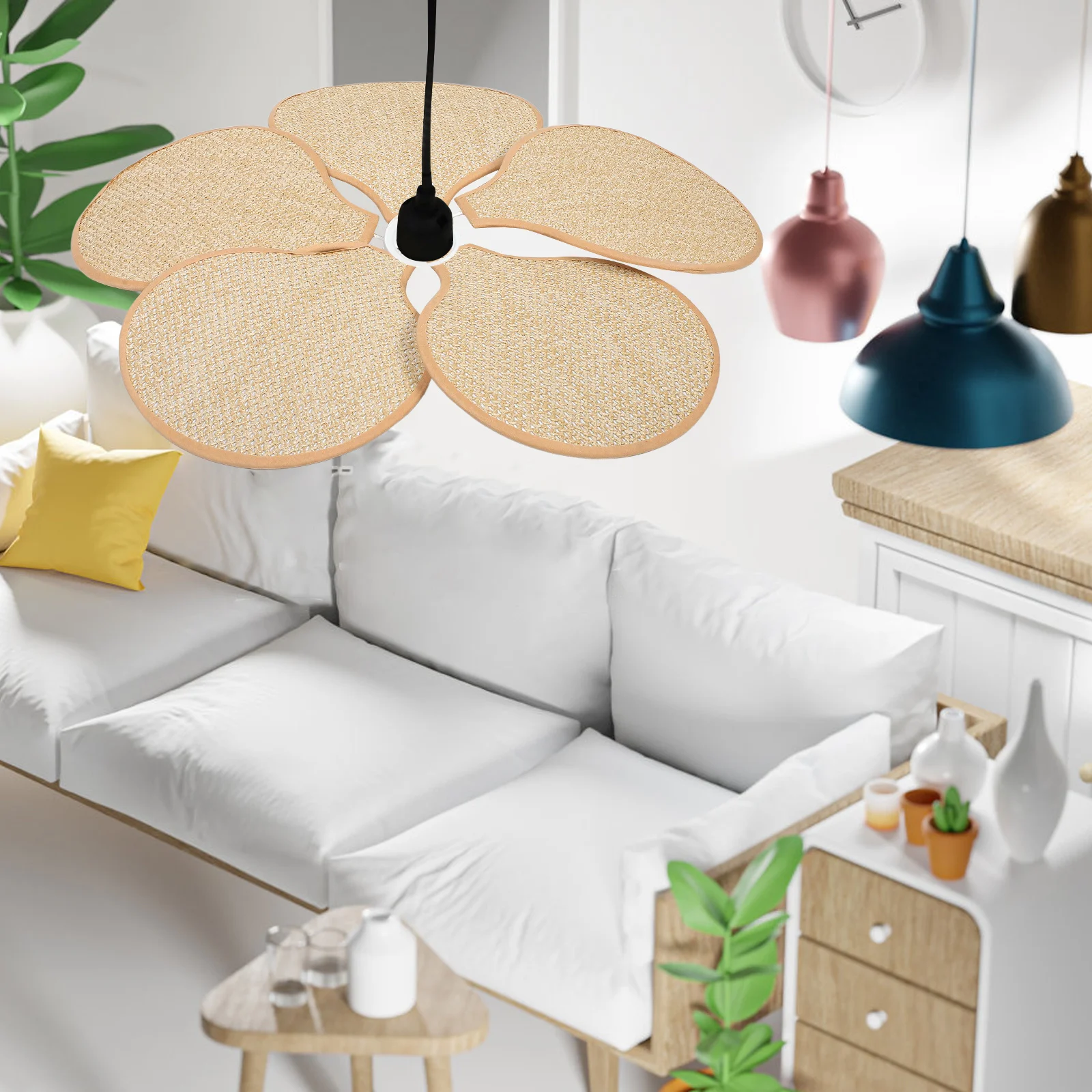 1Set Boho Ceiling Light Shade Petal Lamp Cover Minimalist Pendant Light Replacement Hanging Lamp Fixture Decorative Lampshade
1Set Boho Ceiling Light Shade Petal Lamp Cover Minimalist Pendant Light Replacement Hanging Lamp Fixture Decorative Lampshade