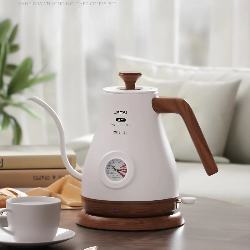 1L Stainless Steel Long Spout Electric Kettle with Temperature Control Multifunctional for Coffee Tea Pour Over
1L Stainless Steel Long Spout Electric Kettle with Temperature Control Multifunctional for Coffee Tea Pour Over