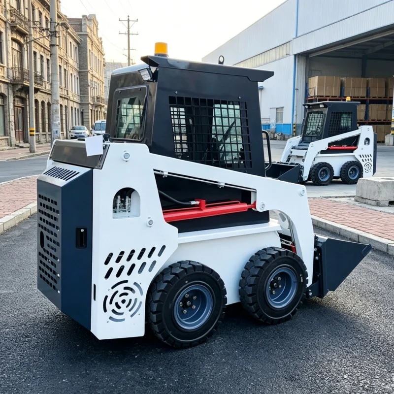 Customized Skid Steer Equipment for Narrow Space Operation, Upgraded Skid Steer Loader, Road Skid Steer Transporter
Customized Skid Steer Equipment for Narrow Space Operation, Upgraded Skid Steer Loader, Road Skid Steer Transporter
