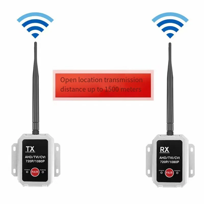 Stylish-Wireless Transceiver AHD Wireless Transmitter/Receiver For Up To 1080P Wired Truck Camera Transmitter Easy To Use EU Plu
Stylish-Wireless Transceiver AHD Wireless Transmitter/Receiver For Up To 1080P Wired Truck Camera Transmitter Easy To Use EU Plu