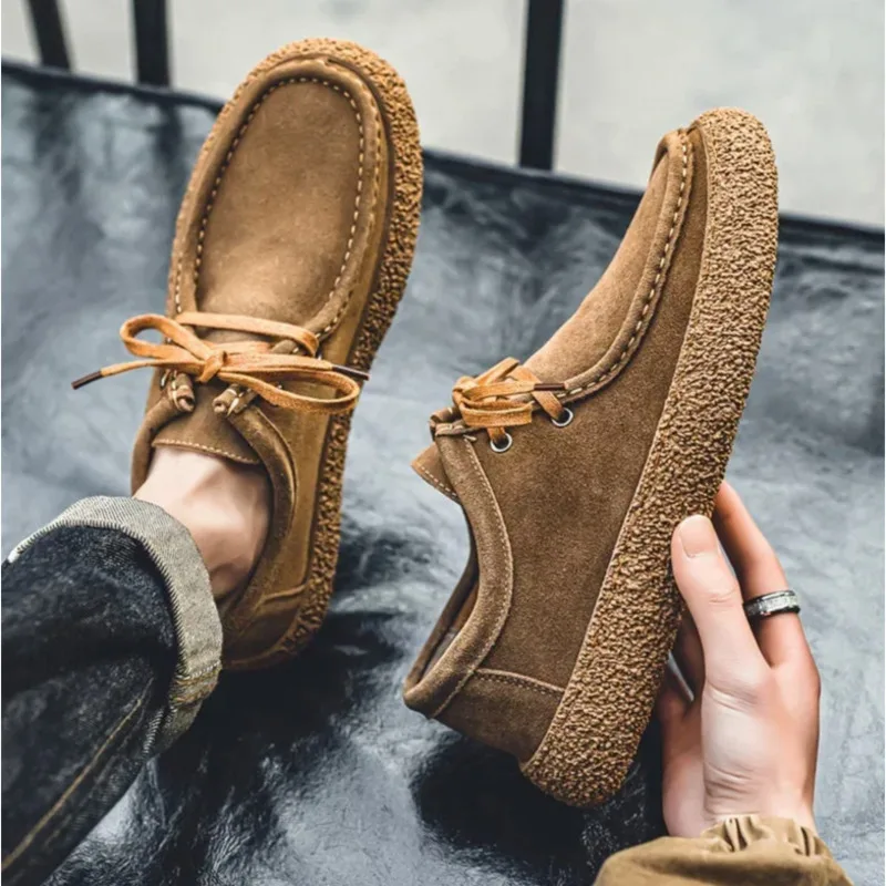 2025 New Retro Casual Luxury Suede Leather Moccasins Sneakers Comfortable Soft Sole Driving Men's Walking Shoes Tennis Hombres
2025 New Retro Casual Luxury Suede Leather Moccasins Sneakers Comfortable Soft Sole Driving Men's Walking Shoes Tennis Hombres
