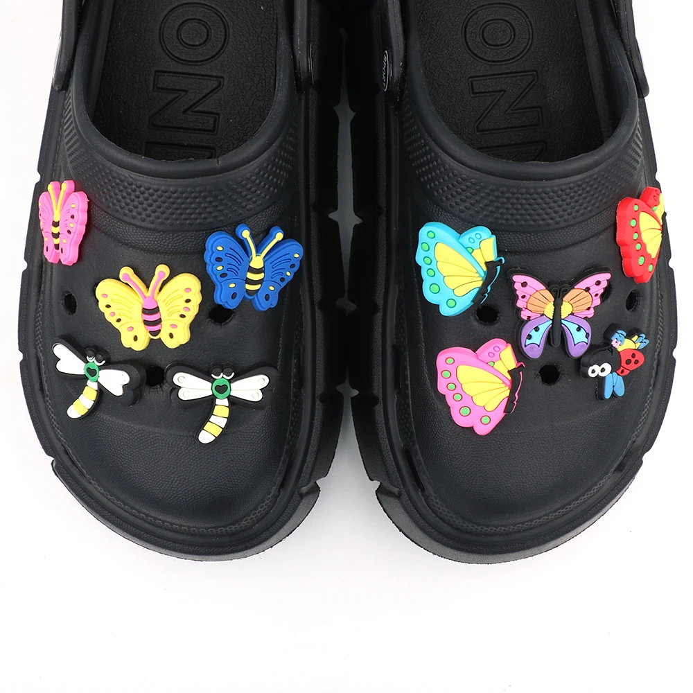 1 Piece Shoe Decorations Charms Colorful Butterfly Ornament Pins Ladybug Shoe Accessories Children's New Year Gift
1 Piece Shoe Decorations Charms Colorful Butterfly Ornament Pins Ladybug Shoe Accessories Children's New Year Gift