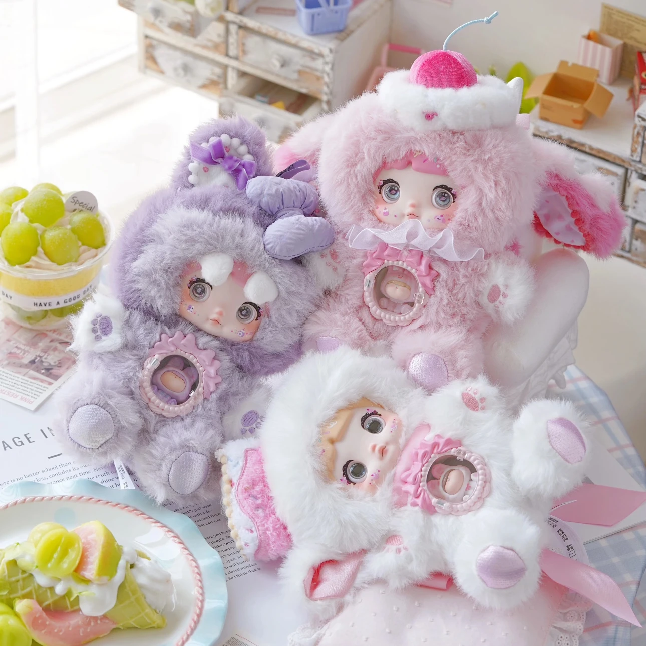 Nommi Sweetheart Amaryllis Trendy Blind Box Doll Doll Decoration Birthday Gift Accessories Goodnight Baby Mystery Boxes
Nommi Sweetheart Amaryllis Trendy Blind Box Doll Doll Decoration Birthday Gift Accessories Goodnight Baby Mystery Boxes