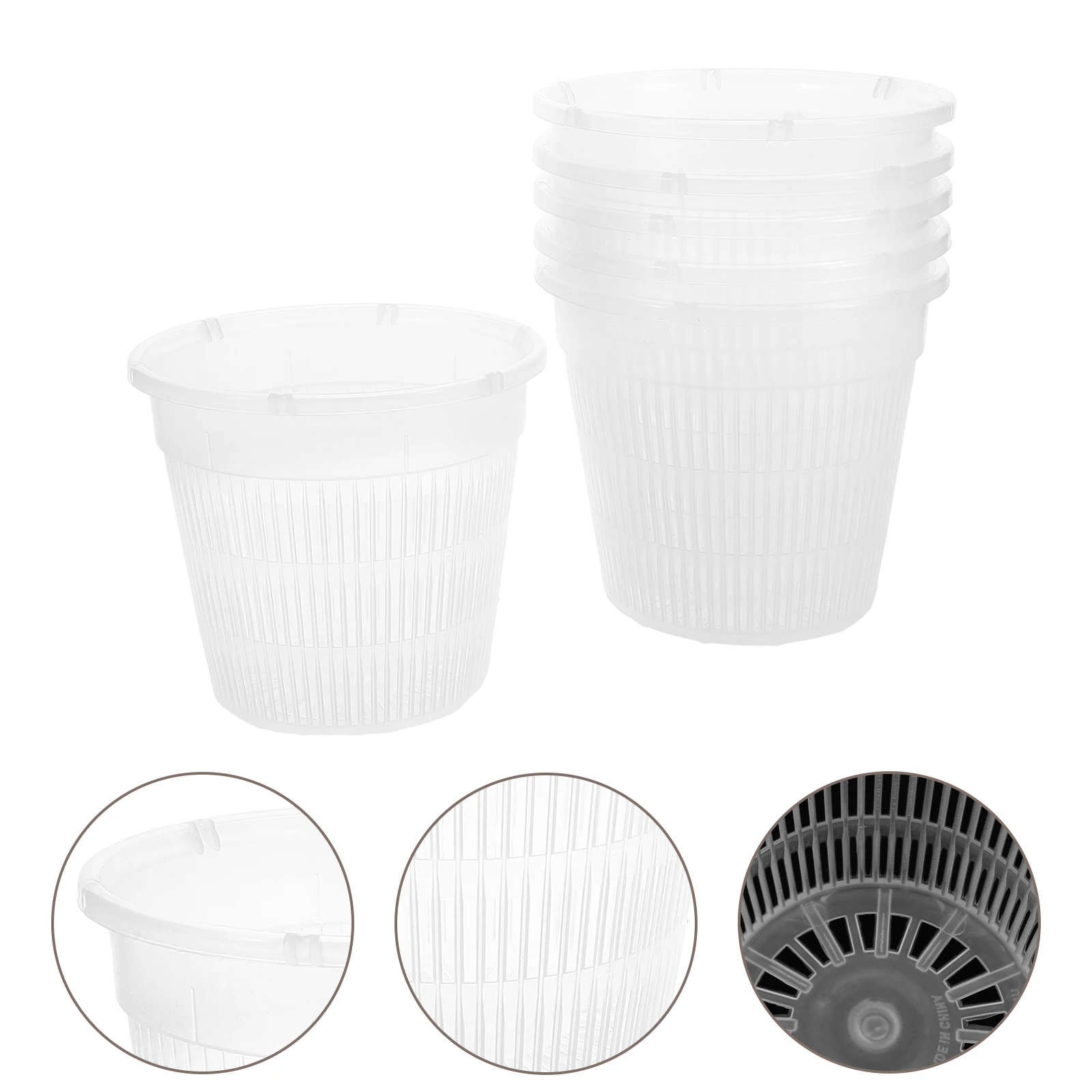 6 Sets Root Control Pot Orchid Butterfly Green Plants Nursery Pots for Plastic Clear Planting Flower Potting Containers
6 Sets Root Control Pot Orchid Butterfly Green Plants Nursery Pots for Plastic Clear Planting Flower Potting Containers