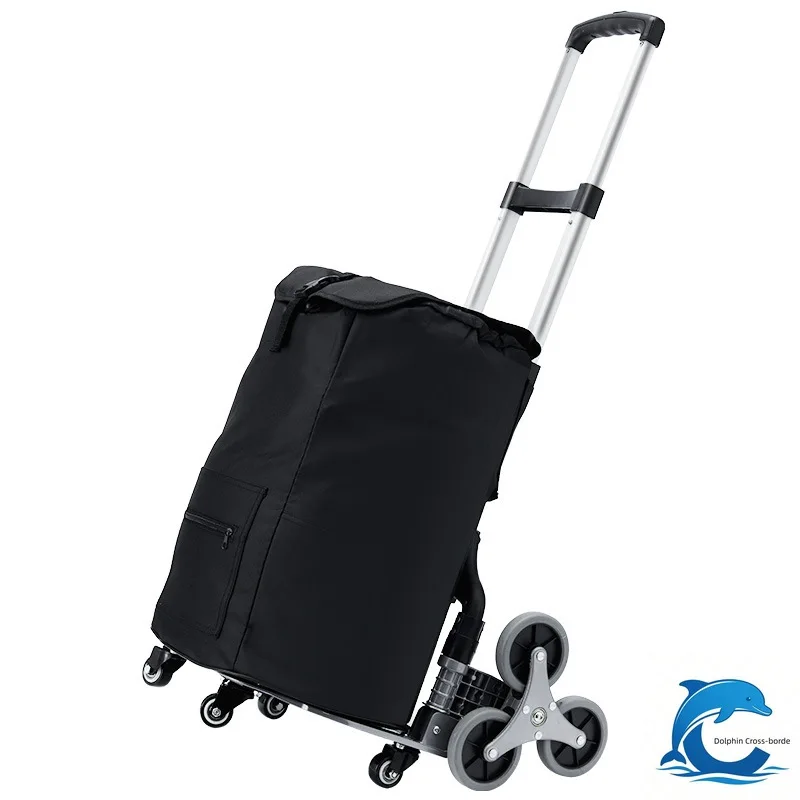 Suitable for climbing stairs, hand-pulled cart, portable cart, pulling goods, shopping, folding small trailer
Suitable for climbing stairs, hand-pulled cart, portable cart, pulling goods, shopping, folding small trailer